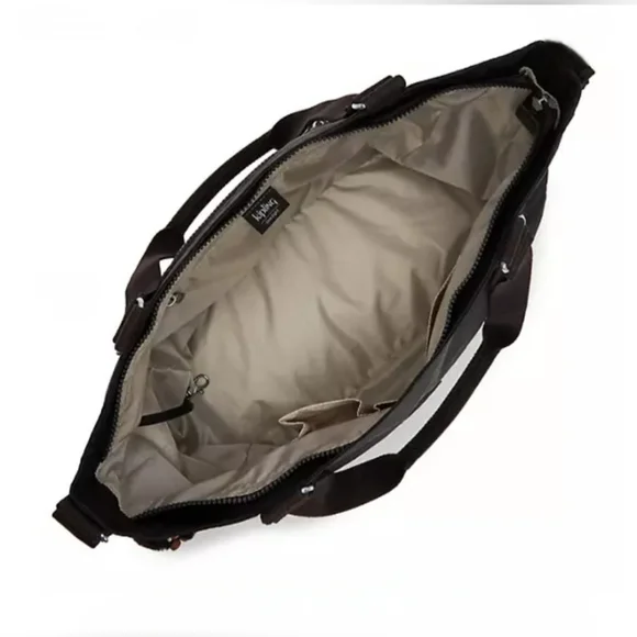KIPLING BAG TOTE BAG BLACK LARGE NEW ADARA - Picture 6 of 14